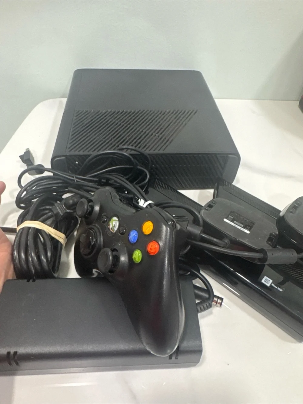 Microsoft Xbox 360 Bundle with Dual Kinect Sensors and Black Wireless Controller